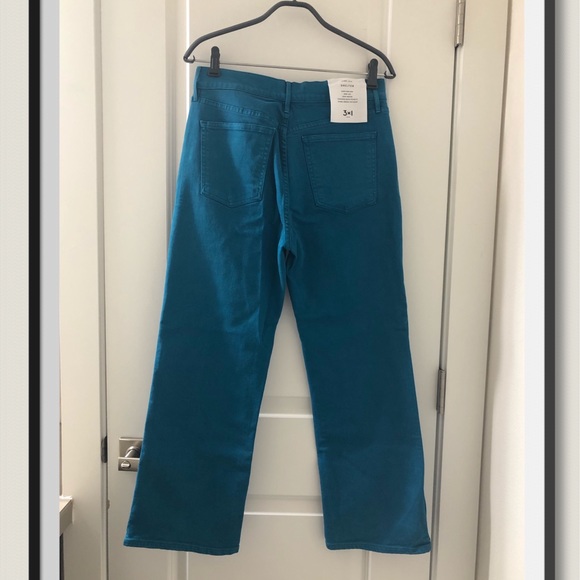 3x1 N.Y.C. W4 Shelter Wide Leg Crop Jeans Pant - Picture 2 of 8